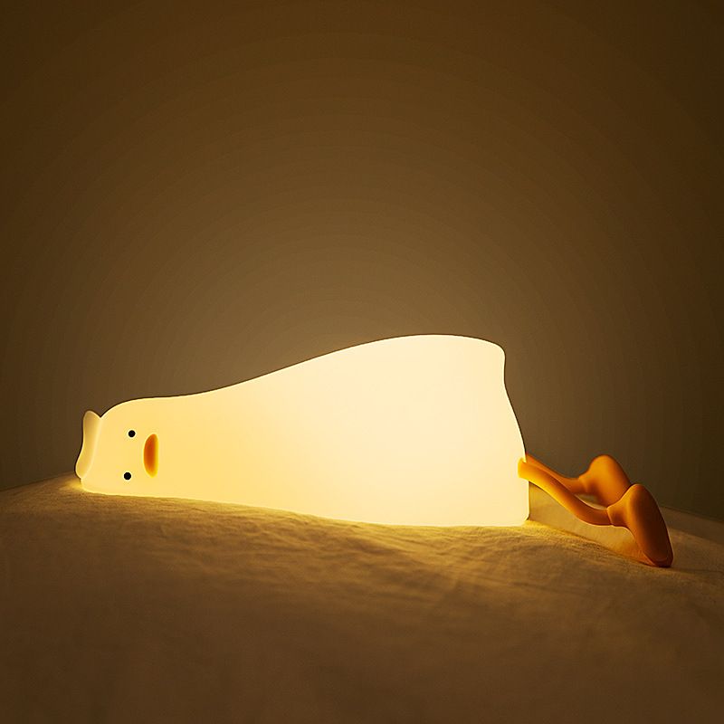 LED Lying Flat Duck Night Light view 2