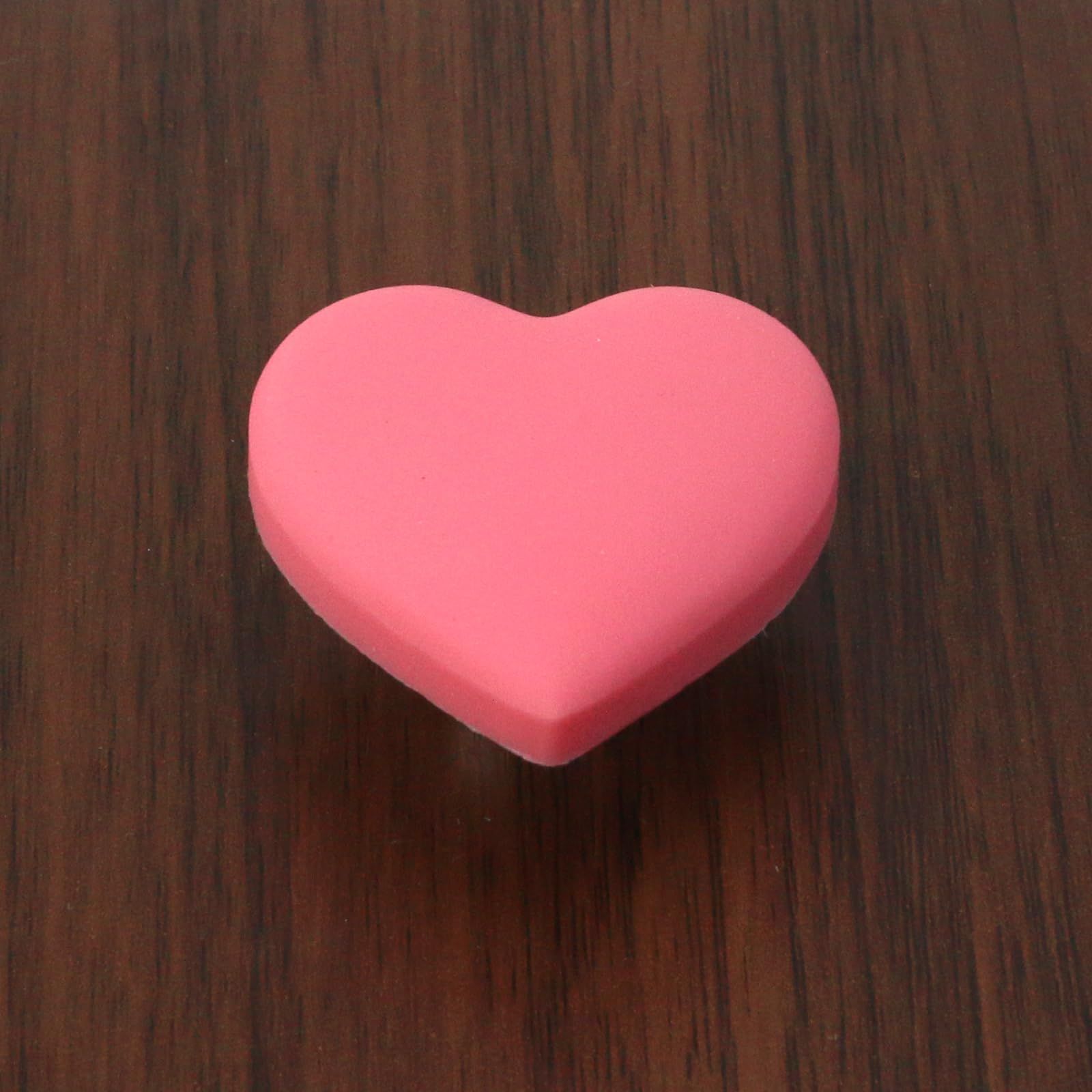 Tulead Heart Shape Cabinet Knobs Soft Rubber Cabinet Knobs Cute Drawer Pull view 4