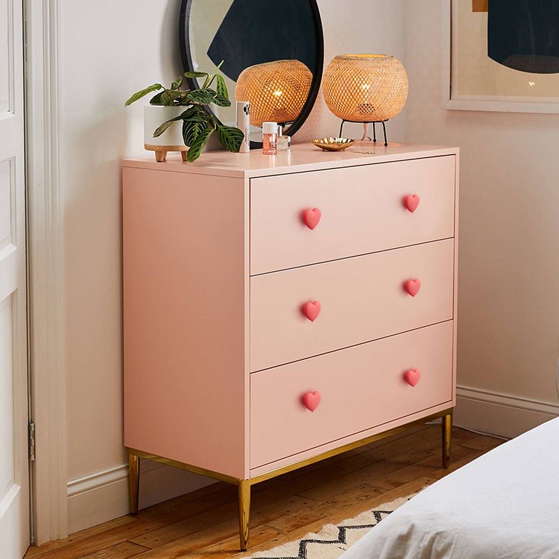 Tulead Heart Shape Cabinet Knobs Soft Rubber Cabinet Knobs Cute Drawer Pull view 5