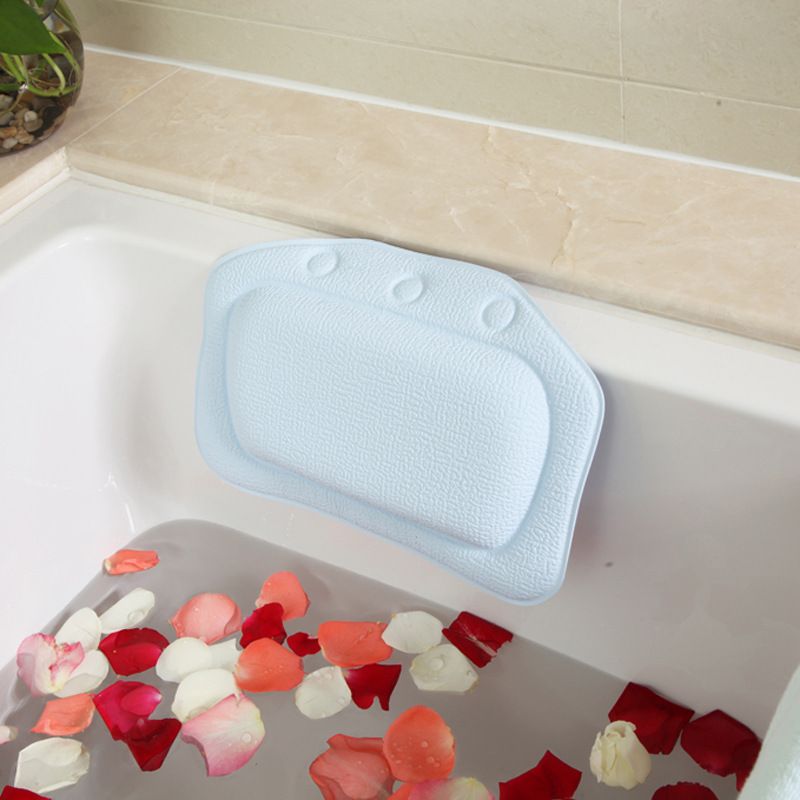 Bath Pillow Bathtub Pillow Luxury Spa Bath Pillows for Tub Neck and Back — image 1