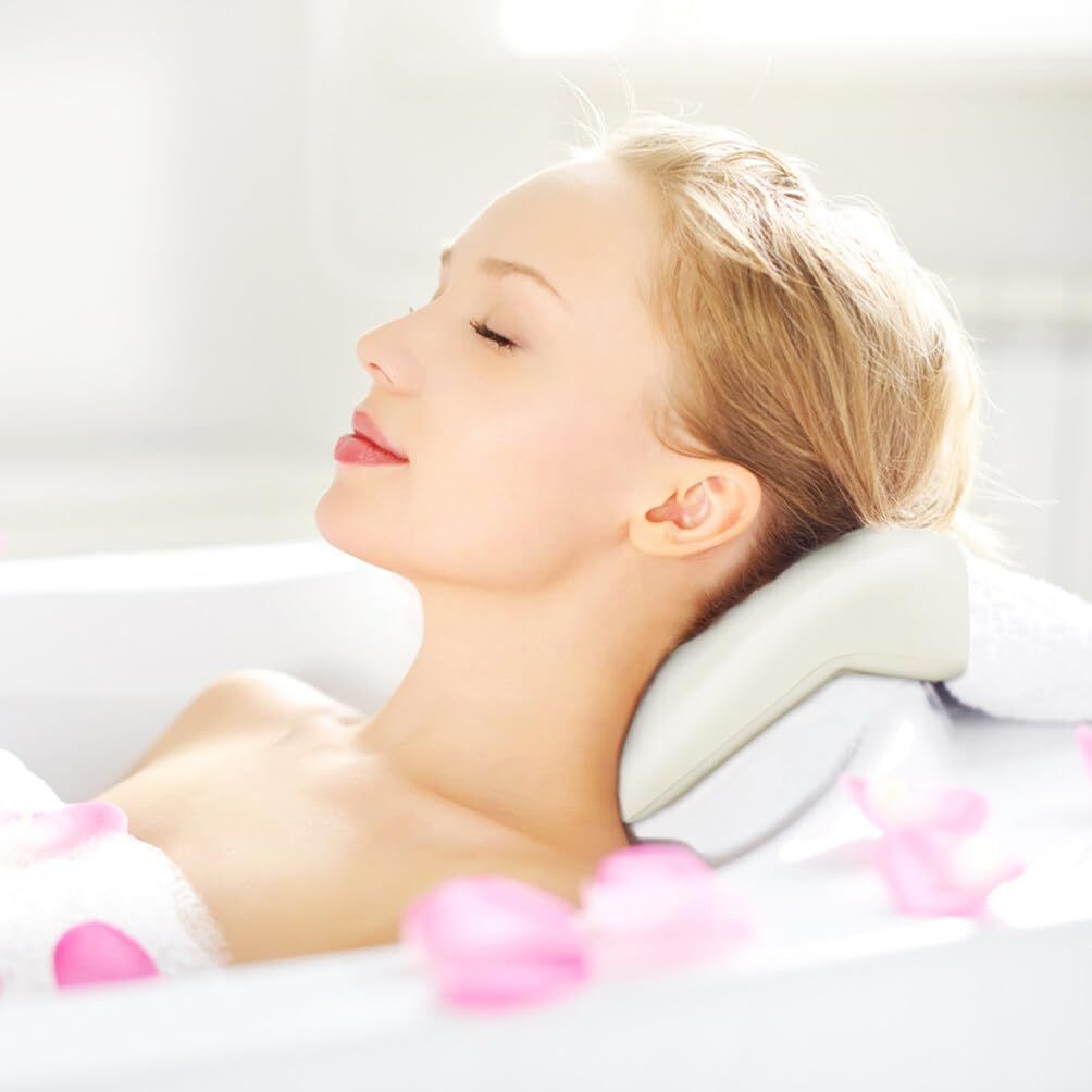 Bathtub Pillow Headrest Bath Pillows Bathroom Bath Pillow Household Bathing view 5
