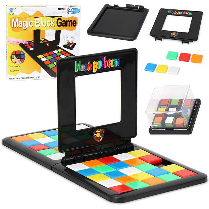 Block Game Shape Matching Intelligence Board Game for Family Game Nights Spin view 2