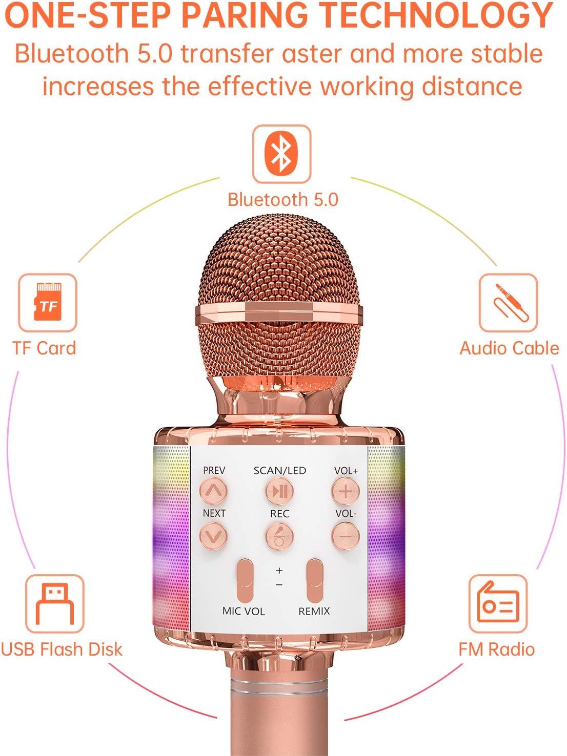Karaoke Microphone for Kids view 2