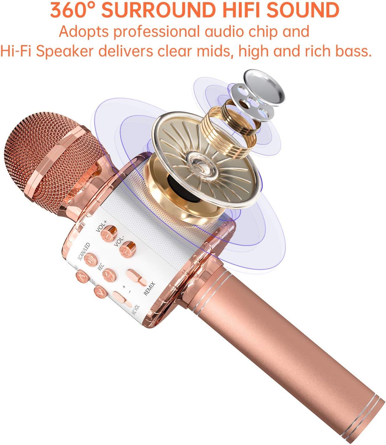 Karaoke Microphone for Kids view 3