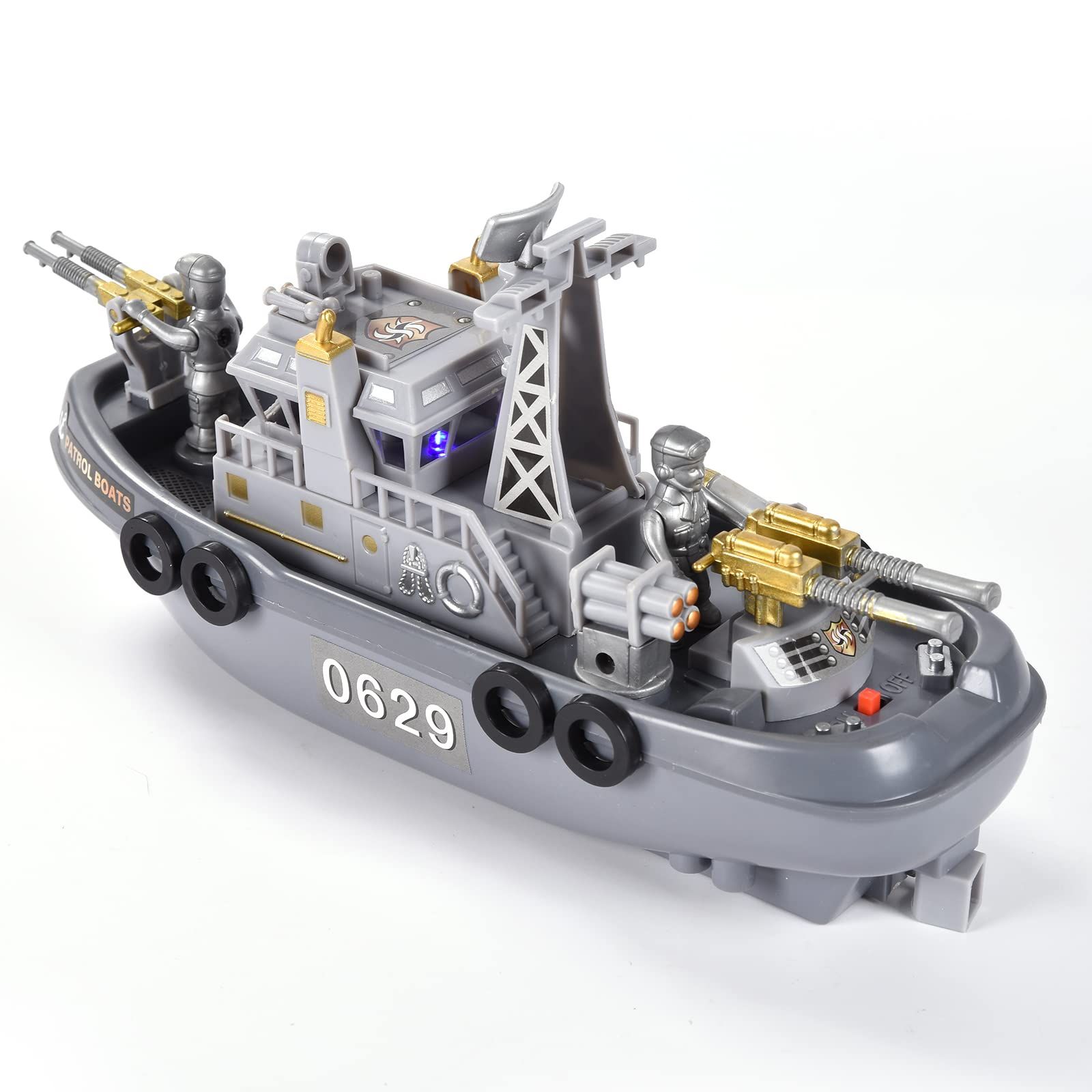 Toy Boat Bath Toys - Children’s Toy Boat， Big Warship Aircraft Carrier Toy in view 4