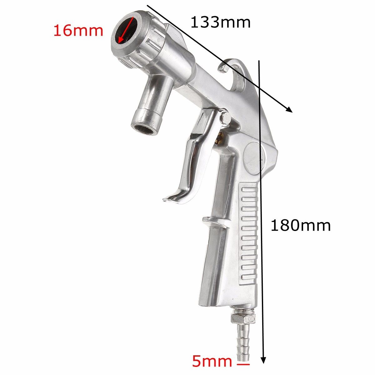 Sandblaster Kit Abrasive Sand Blasting Gun Spray Gun Rust Remove with Air view 4