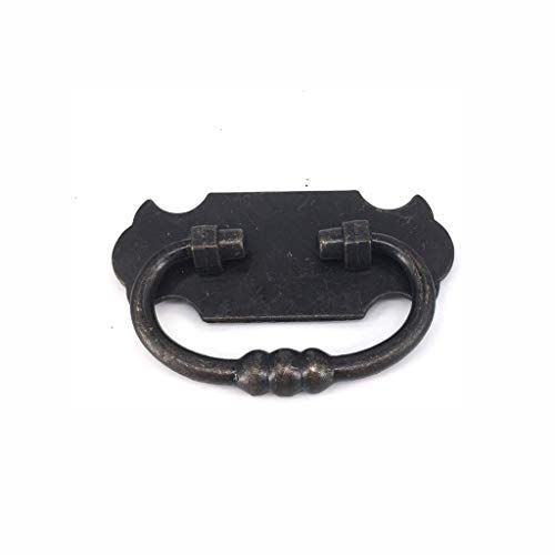 Supply Rustic Cabinet Pulls - Heavy-Duty Wrought Iron Antique Drawer Pulls view 2