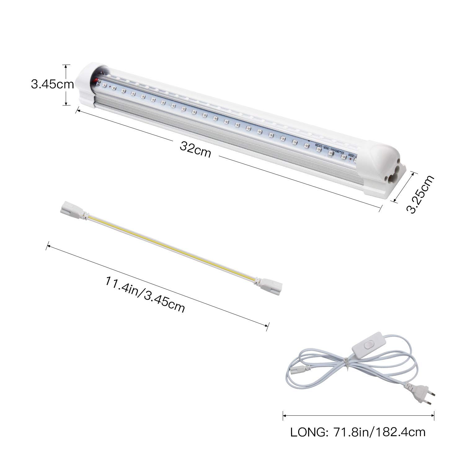 10W LEDs UV Led Tube Blacklight view 2