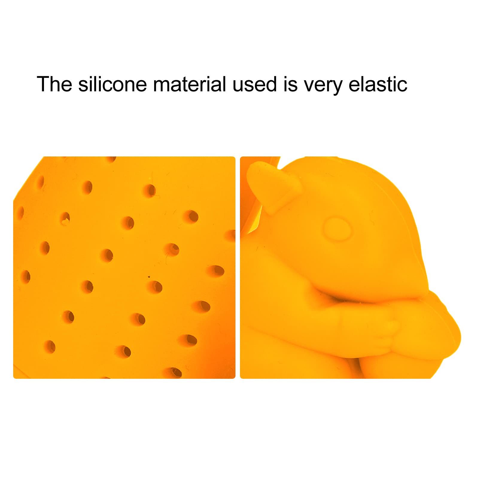 Silicone Squirrel Shape Tea Strainer view 4