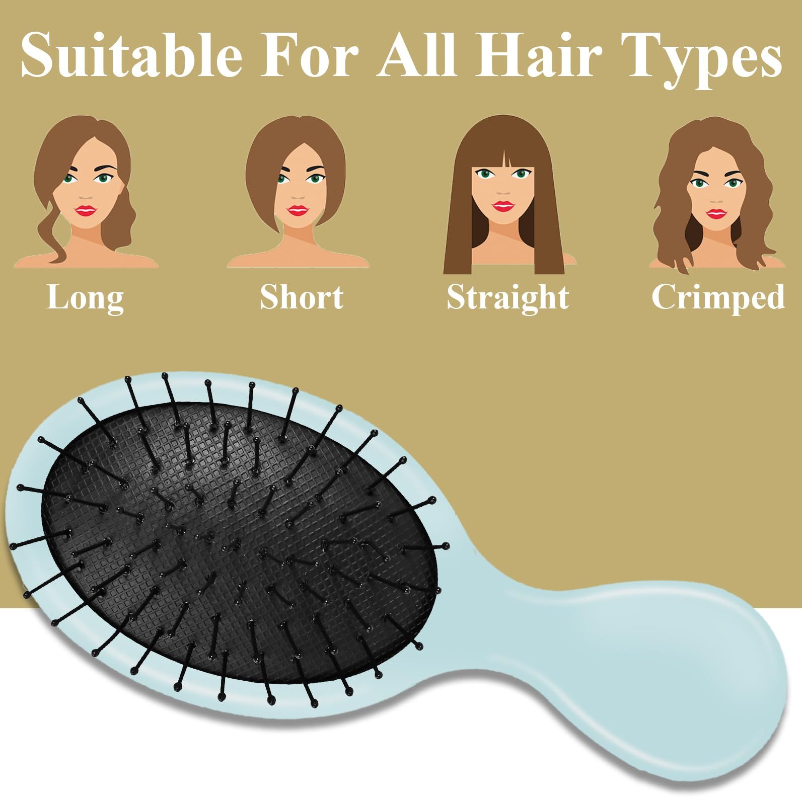Small brush, mini brush, super soft, suitable for men, women and children of view 3