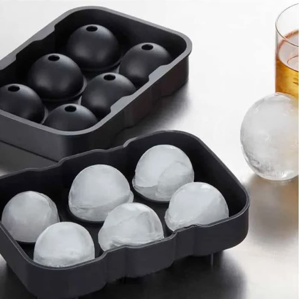 Whiskey Sphere Shape Giant Ice Cubes Molds - Round Sphere for Perfect view 4