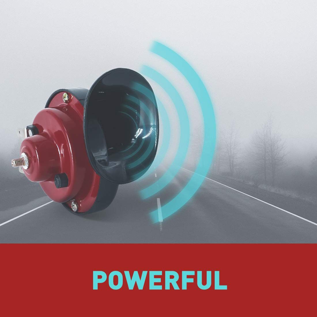 New Generation Train Horn for Cars 2 Pack view 2