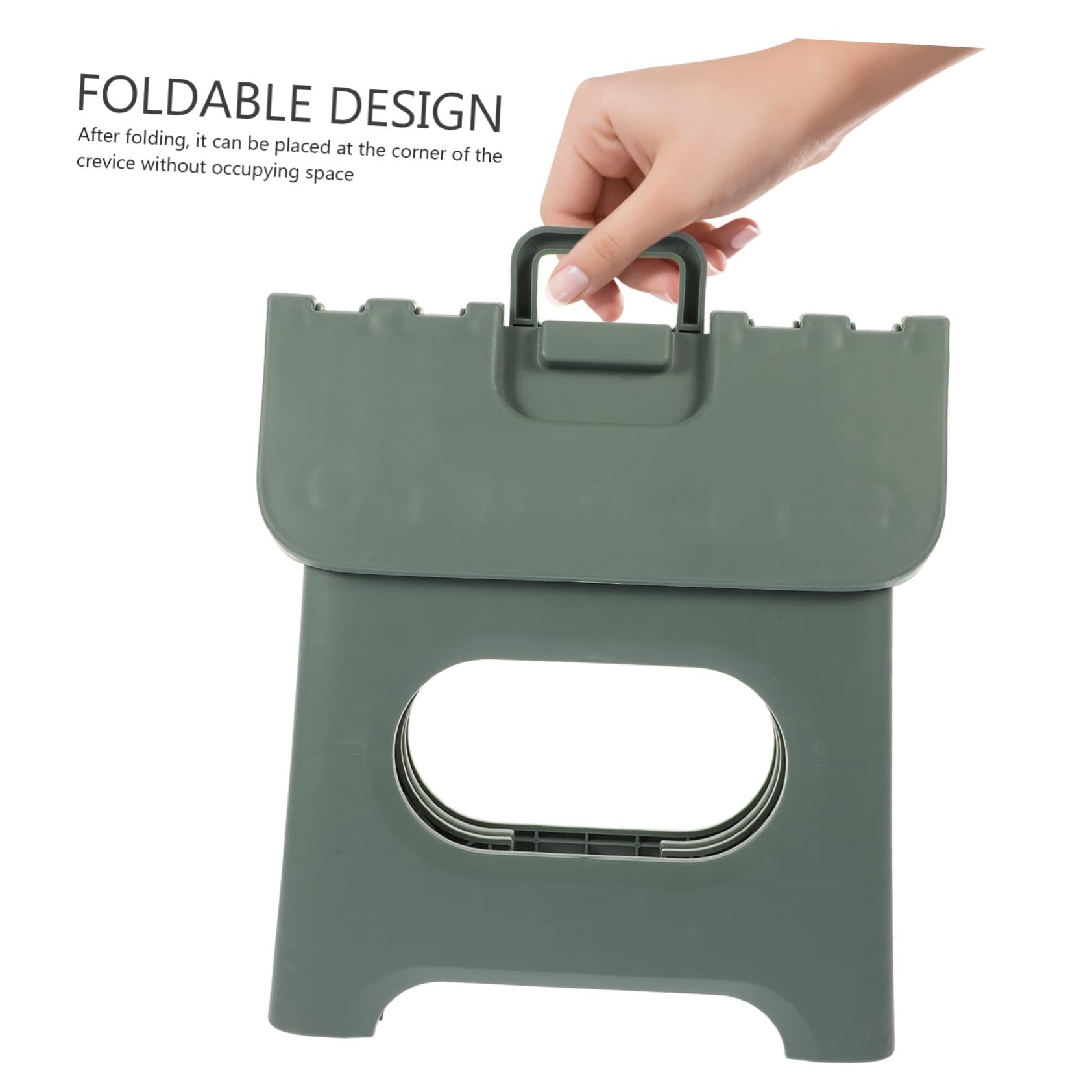 Folding Chairs Foldable Stools for Adults Outdoor Ottoman Heavy Duty Stool view 5