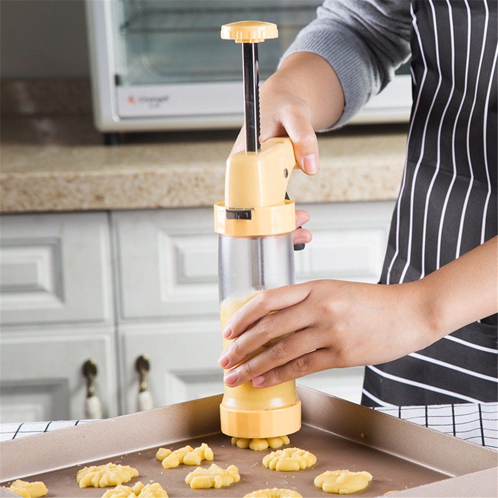 Biscuit Making and Icing Set Cookie Biscuit Press and Cake Icing Decorating view 4