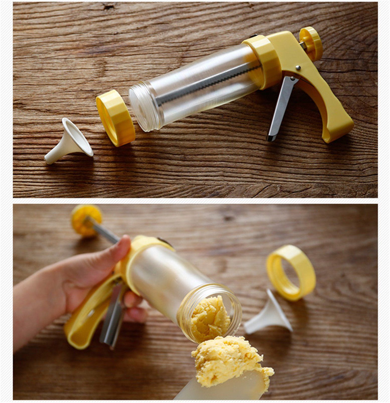 Biscuit Making and Icing Set Cookie Biscuit Press and Cake Icing Decorating view 5