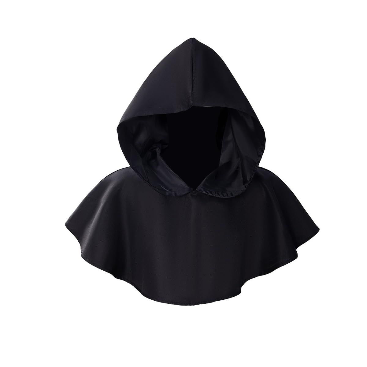 Halloween Grim Cowl Cloak Medieval Wicca Pagan Hood Hat Cosplay Costumes view 3