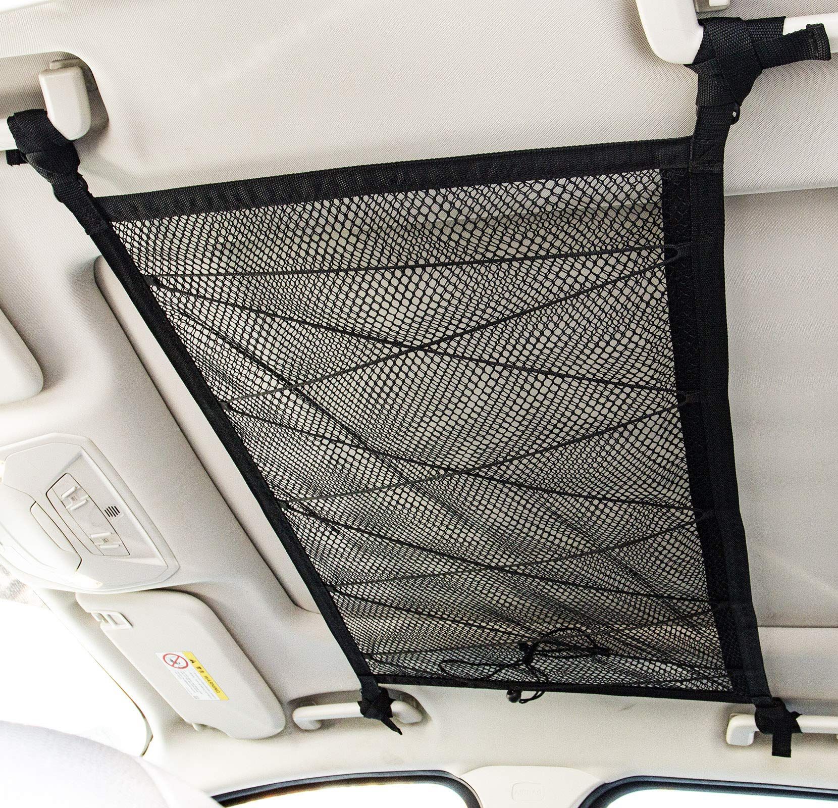 Car Ceiling Cargo Net Pocket — image 1