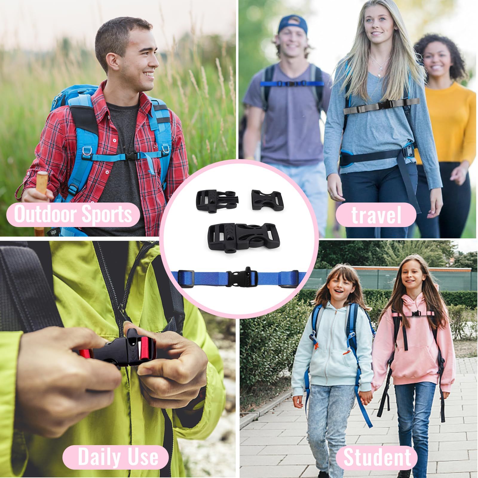 Straps For Backpacks 1-pack view 3