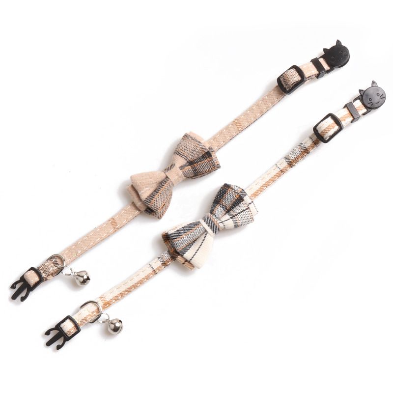 2 PCS Collar Breakaway with Bell and Bow Tie view 2