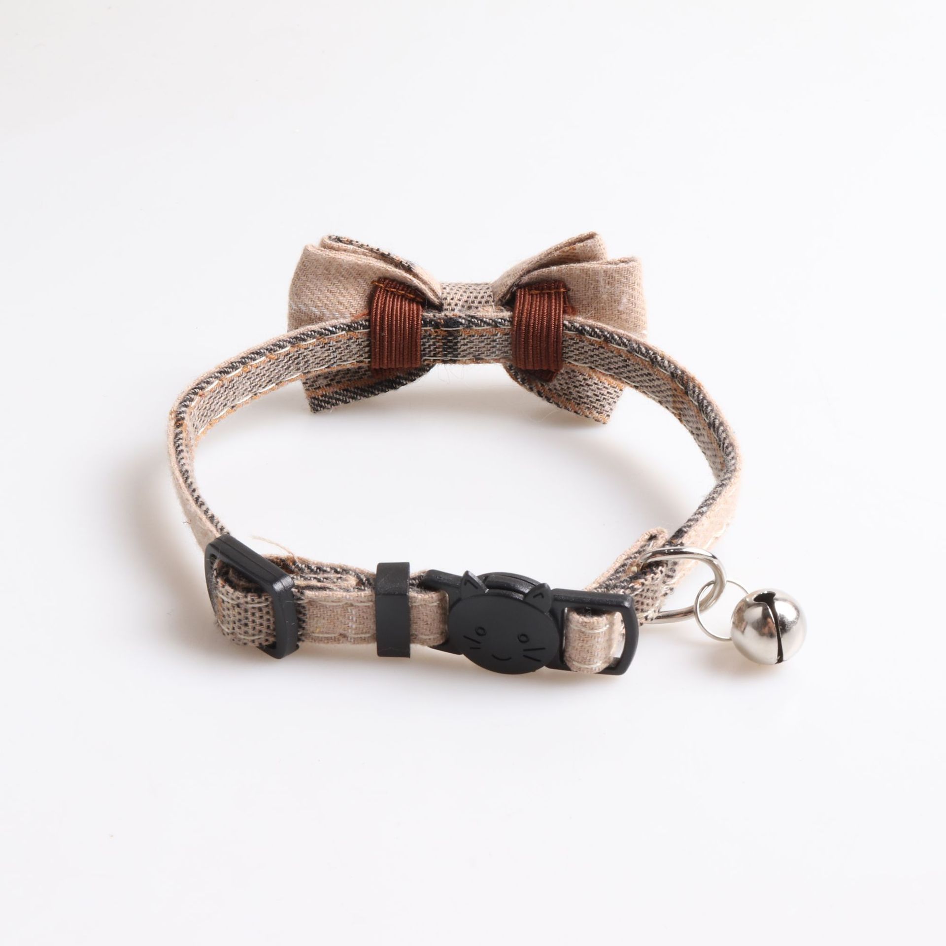 2 PCS Collar Breakaway with Bell and Bow Tie view 5