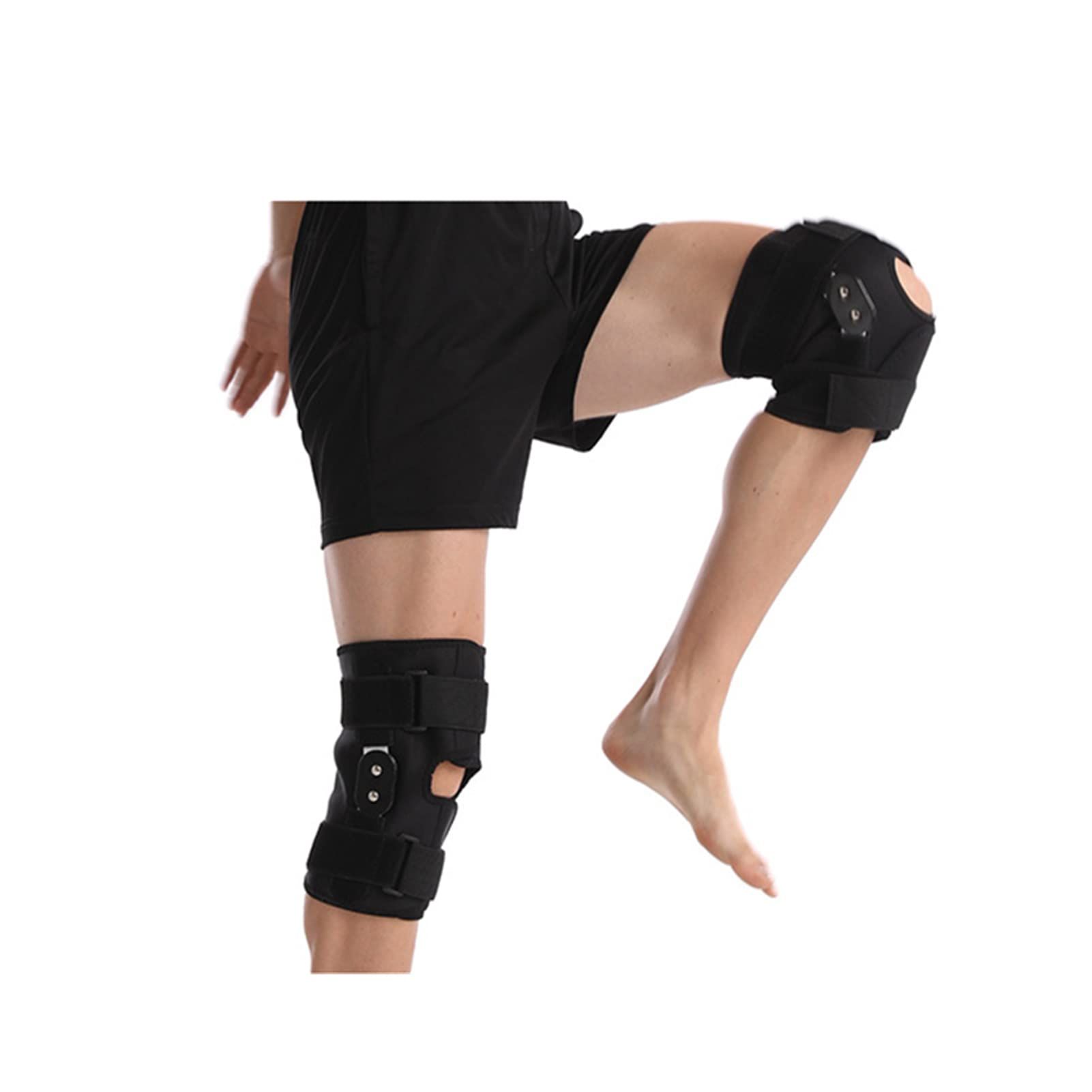 opening knee brace, adjustable knee brace sport Orthopedic knee brace with view 4