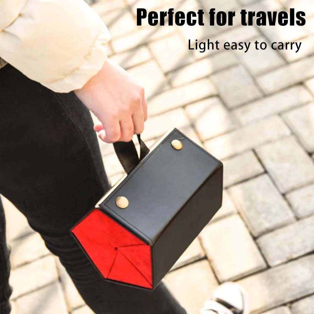 Sunglasses Organizer 5 Slots Travel Glasses Case Multiple Pairs Eyeglasses view 3