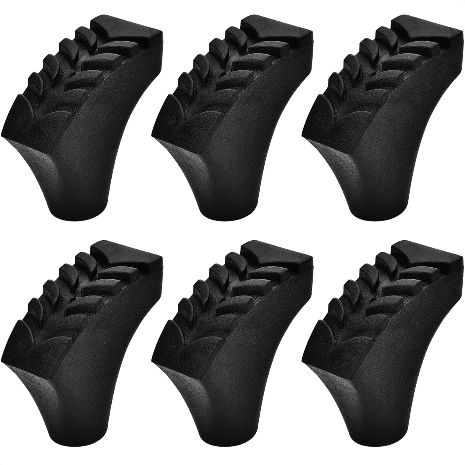 6Pcs Hiking Pole Tips Hiking Cane - Trekking Pole Tips for Walking Sticks