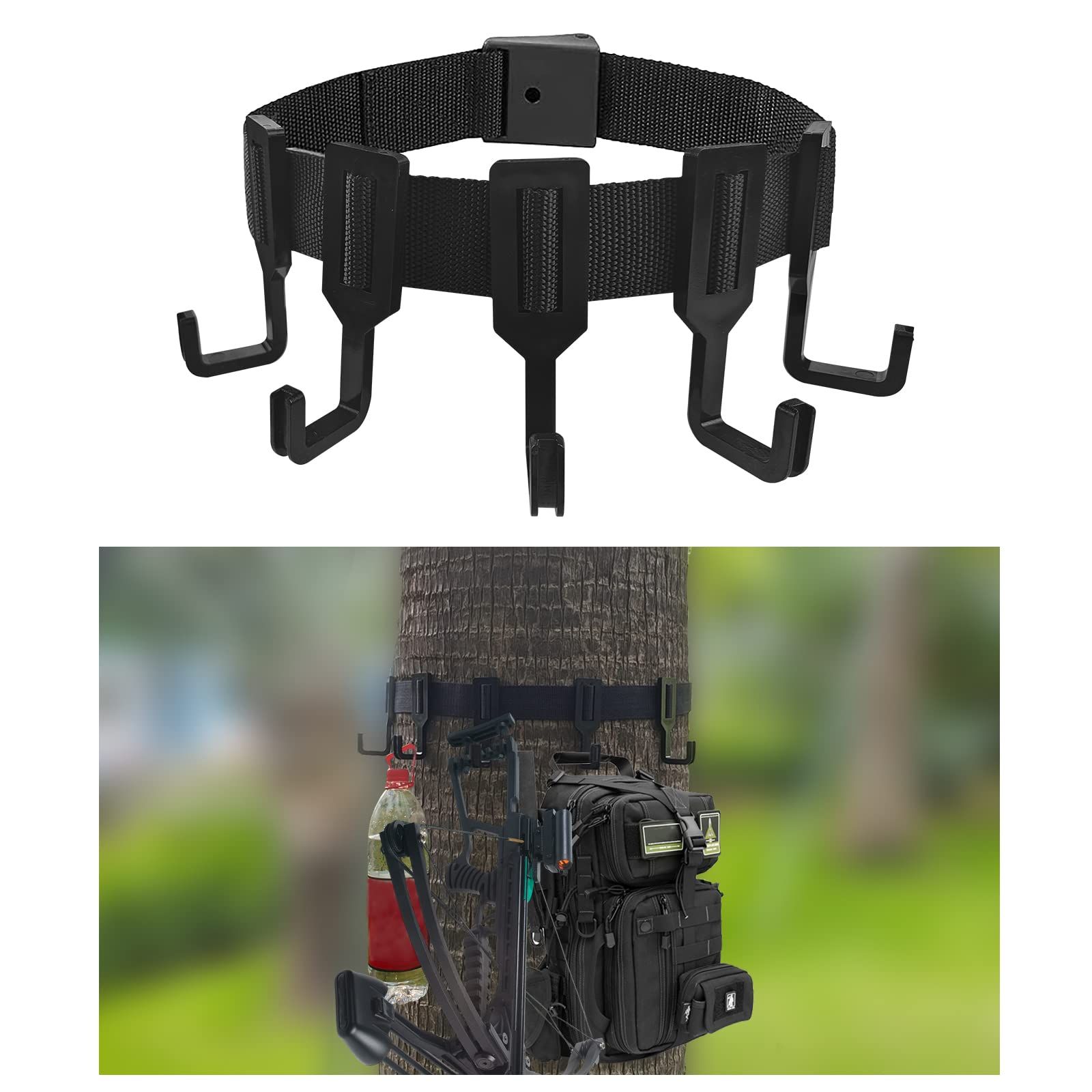 Strap Gear Hangers with Large Hooks — image 1