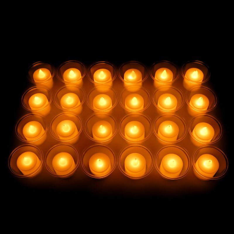 Pack of 24 LED Tealight Candles view 5