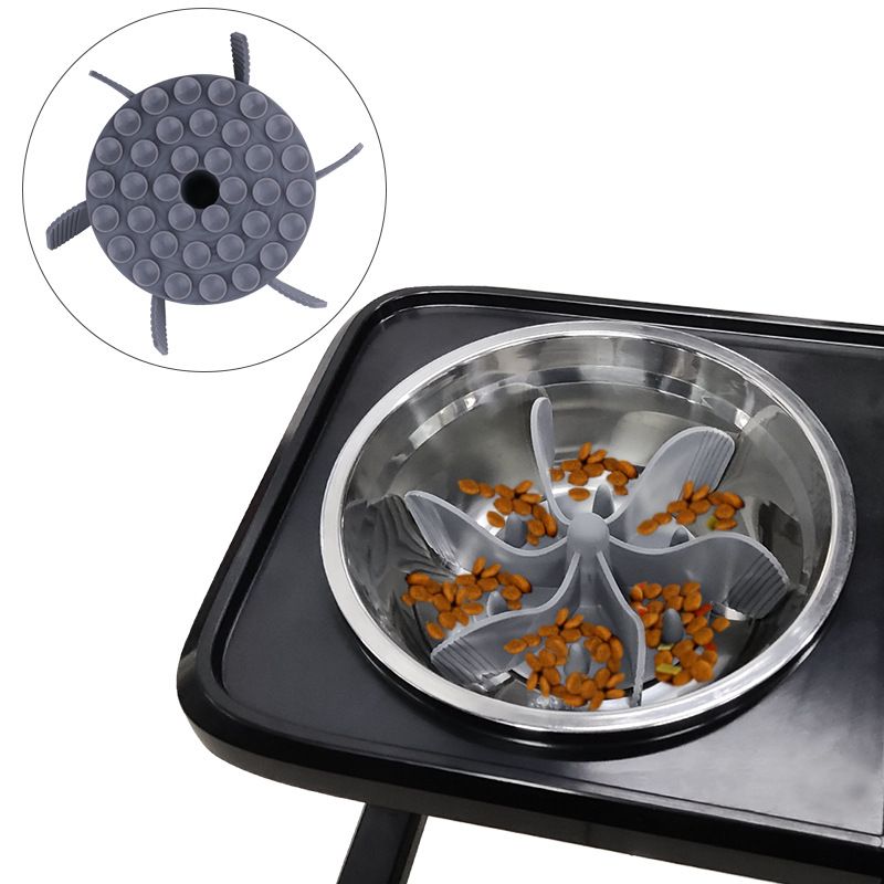 Dog silicone anti choking slow feeding mat view 4