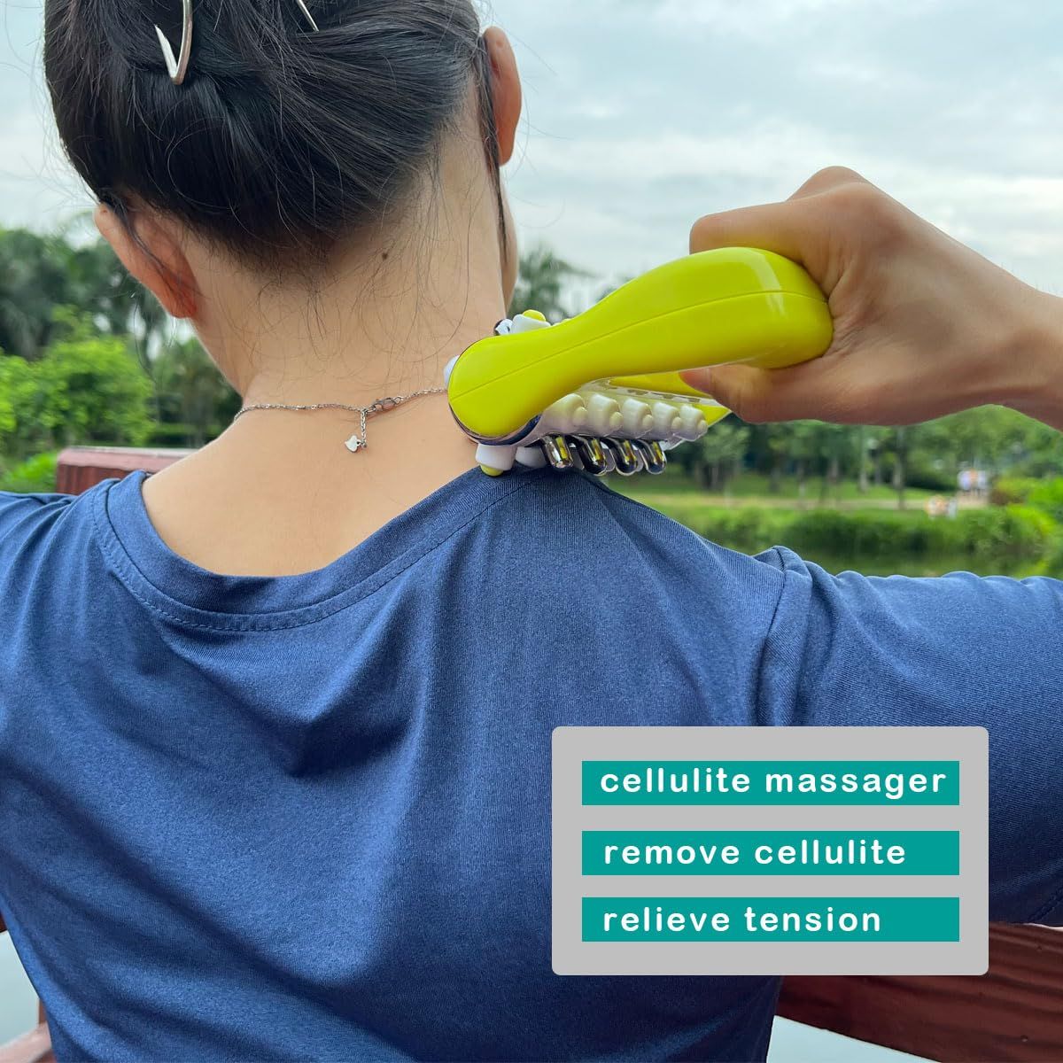 Drainage Massager (Yellow) view 3