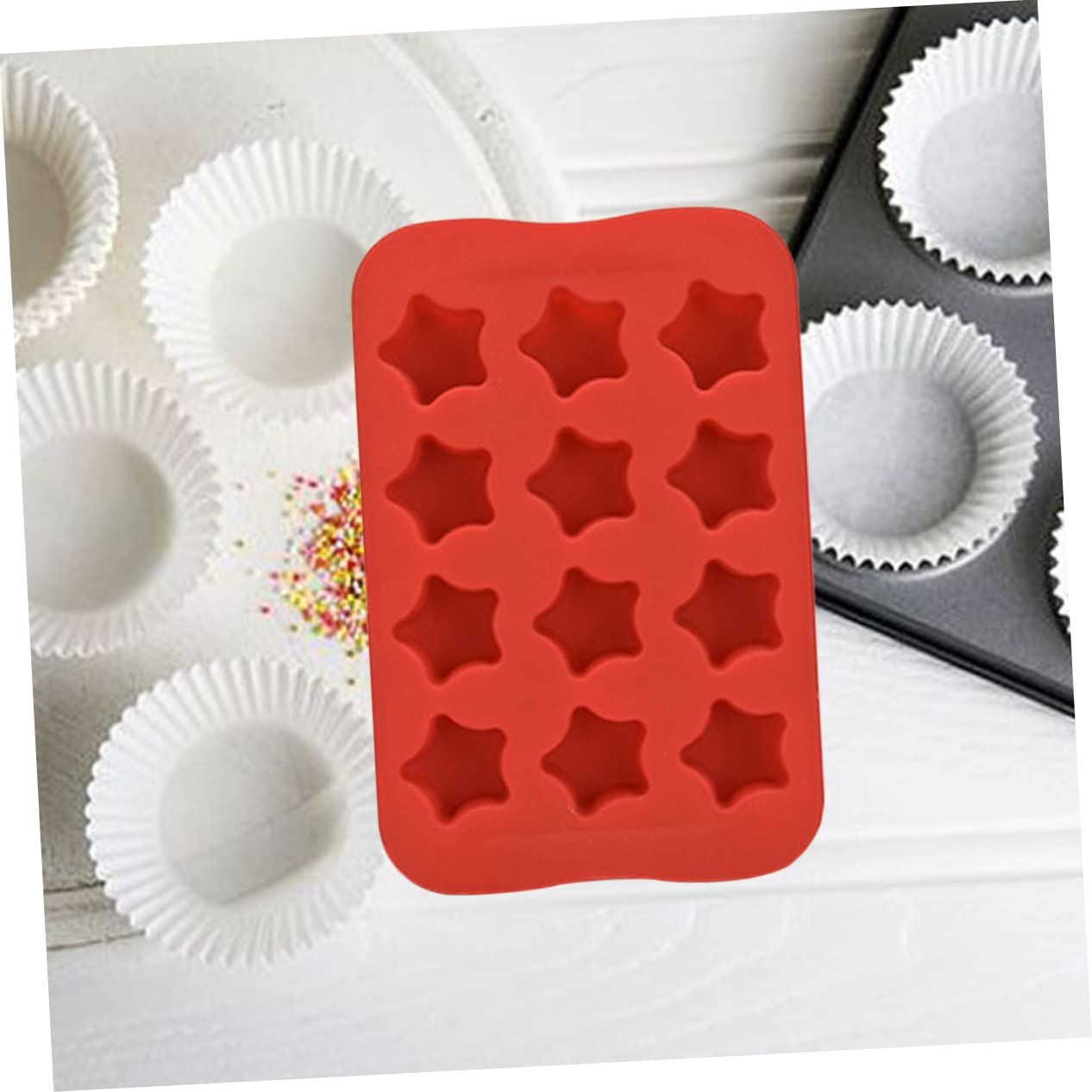 Decorative tray, chocolate candy tray, pan, ice cube mold, jelly mold, ice view 5