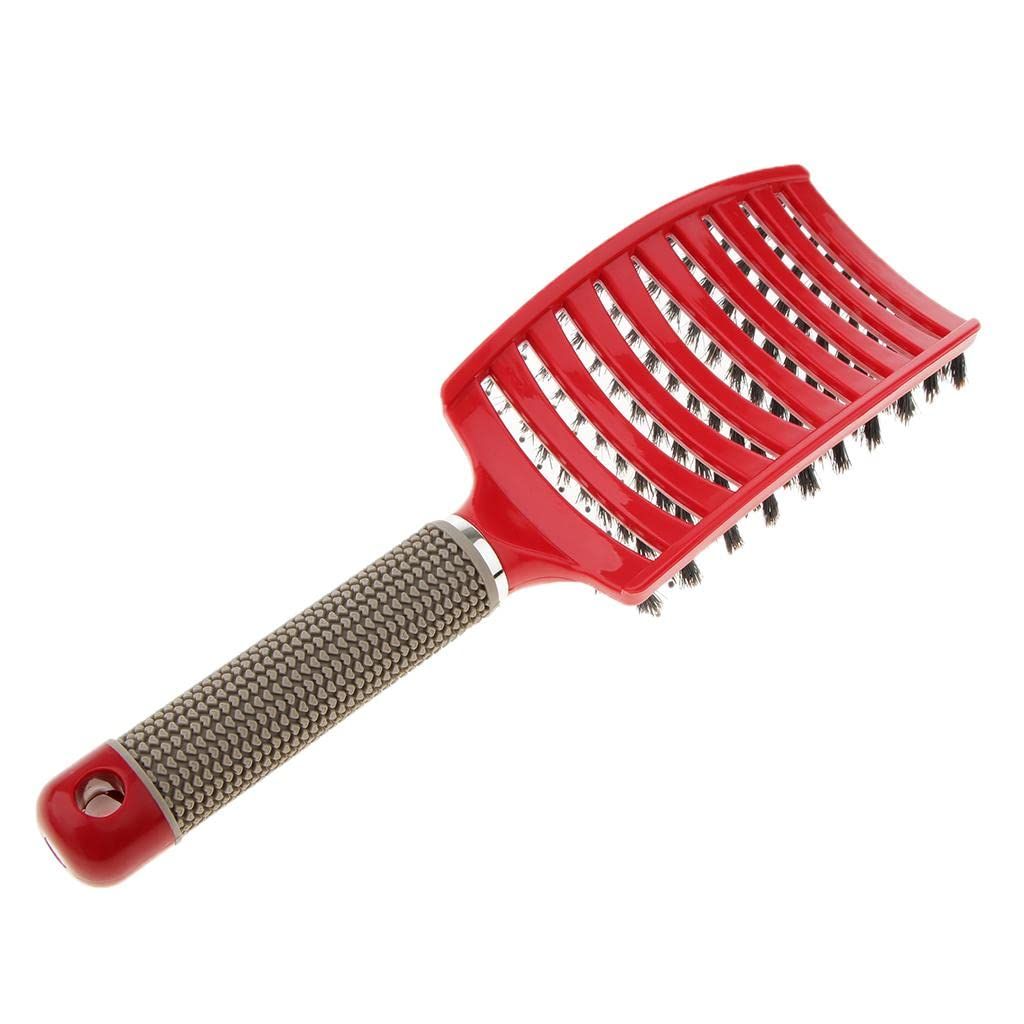 Women Hair Scalp Massage Comb Bristle Nylon Hairbrush Wet Curly Detangle Hair view 3