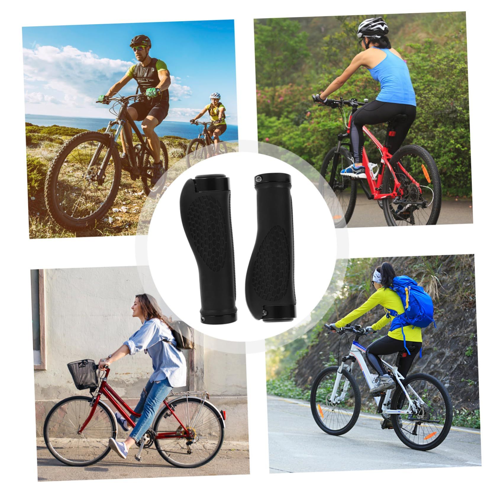 2PCS，Bicycle handlebar cover view 5