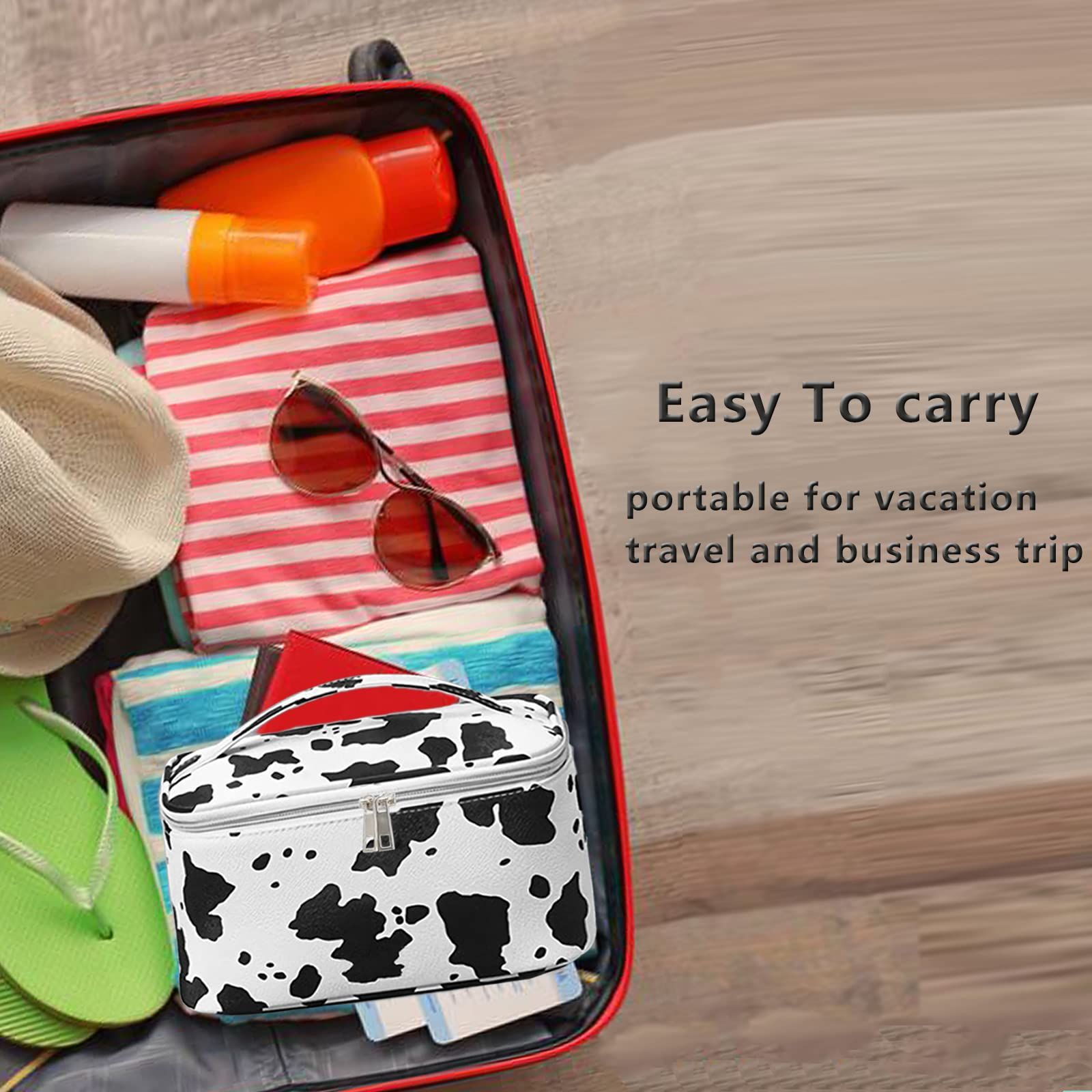 Makeup Bag Portable Travel Cosmetic Bag for Women view 5