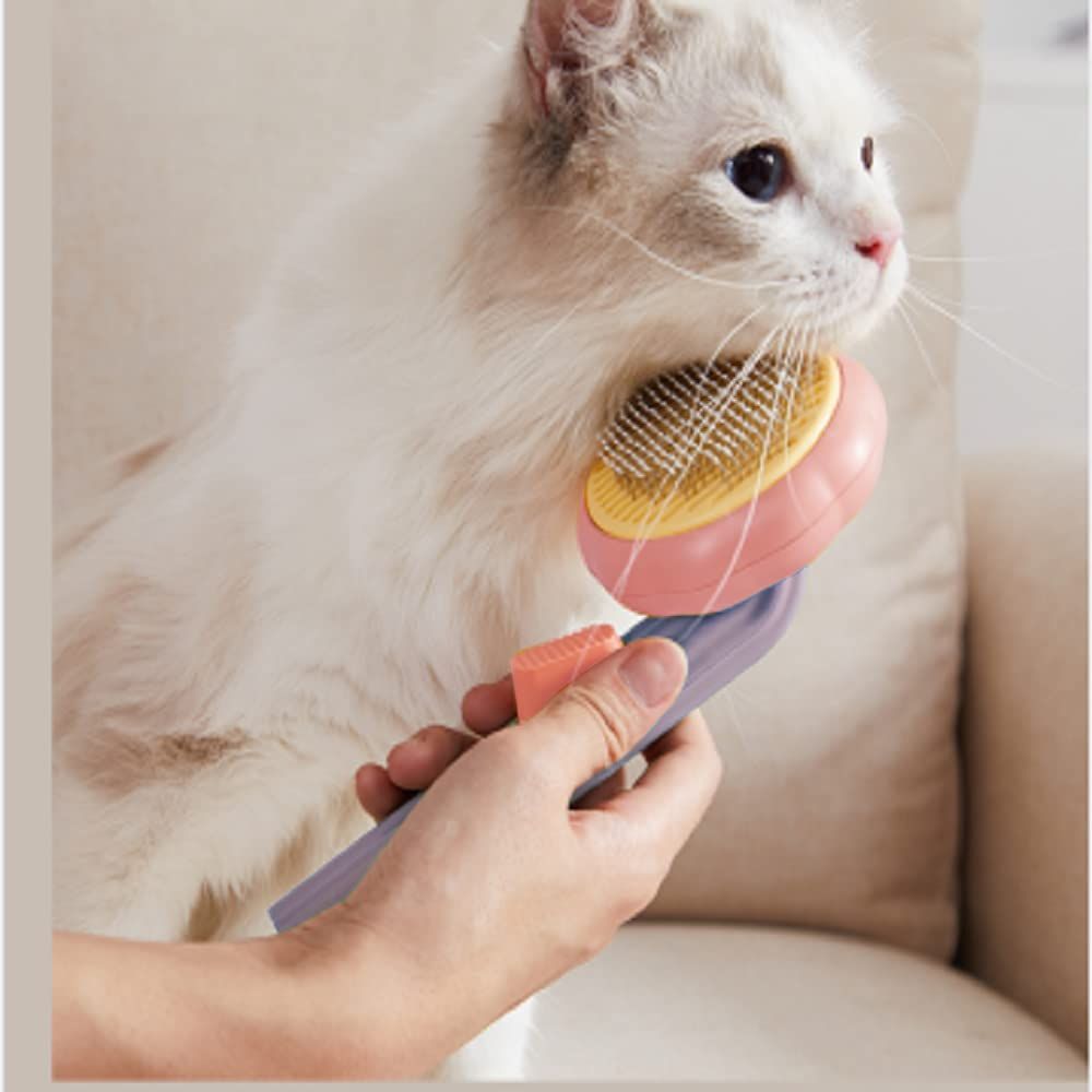 Cat Brush with Release Button