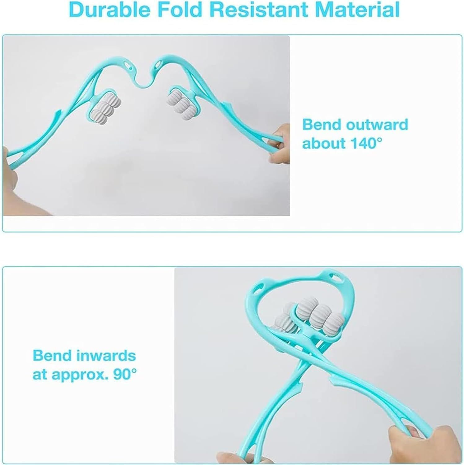 Massage Roller, Neck Massager, Neck Bud Massage Roller, Handheld Neck Roller view 3