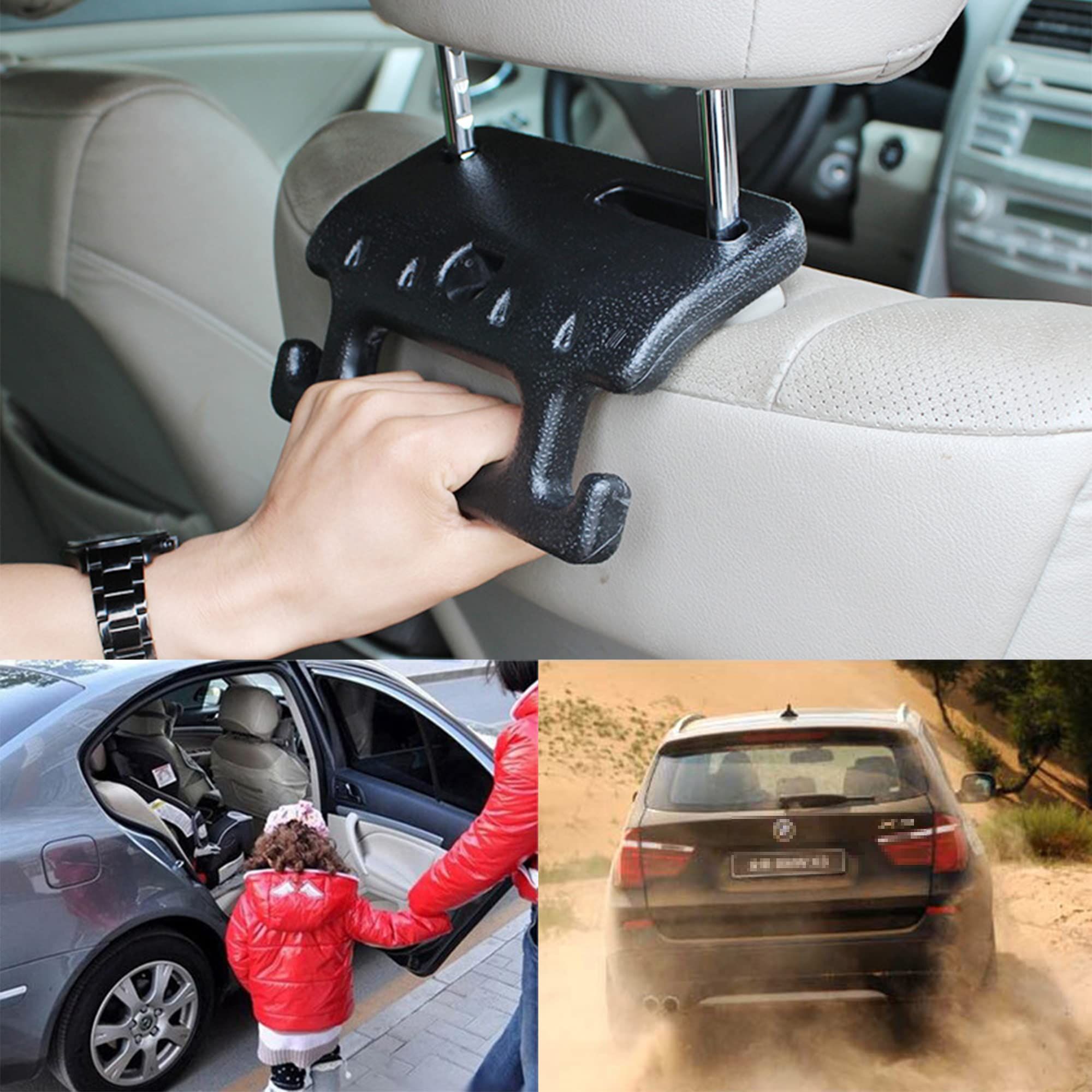 Car Headrest Grab Handle - Universal Automotive Grab Handles Car Seat Headrest view 2