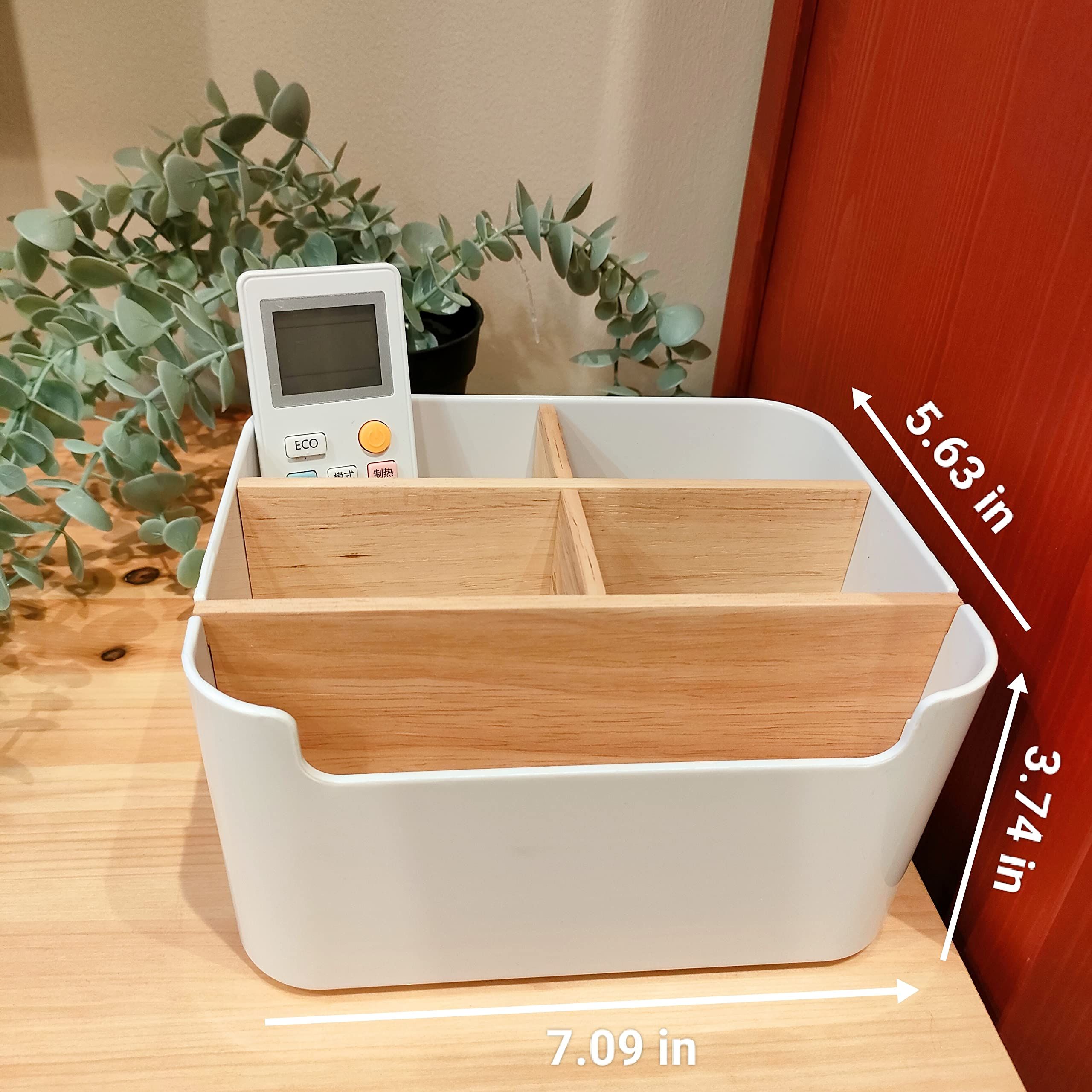 Remote Control Holder, Office Desktop Storage Box, Desk Storage Organizer for