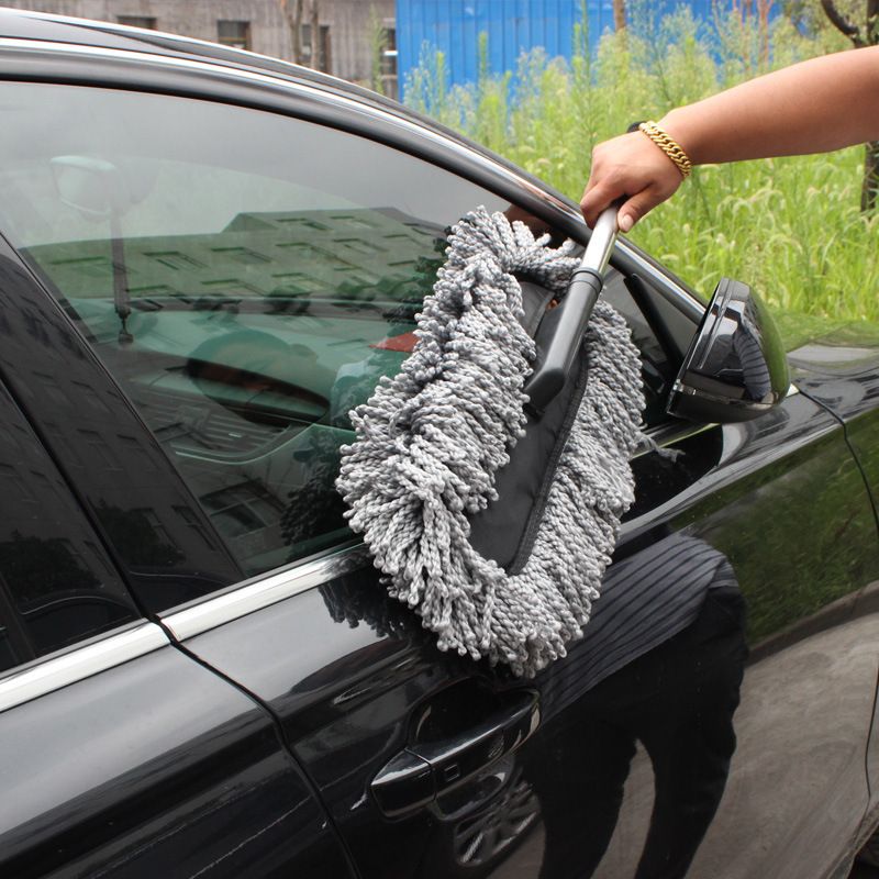 Microfiber Car Duster Cleaning and Car Dash Brush Supplies for Dashboard