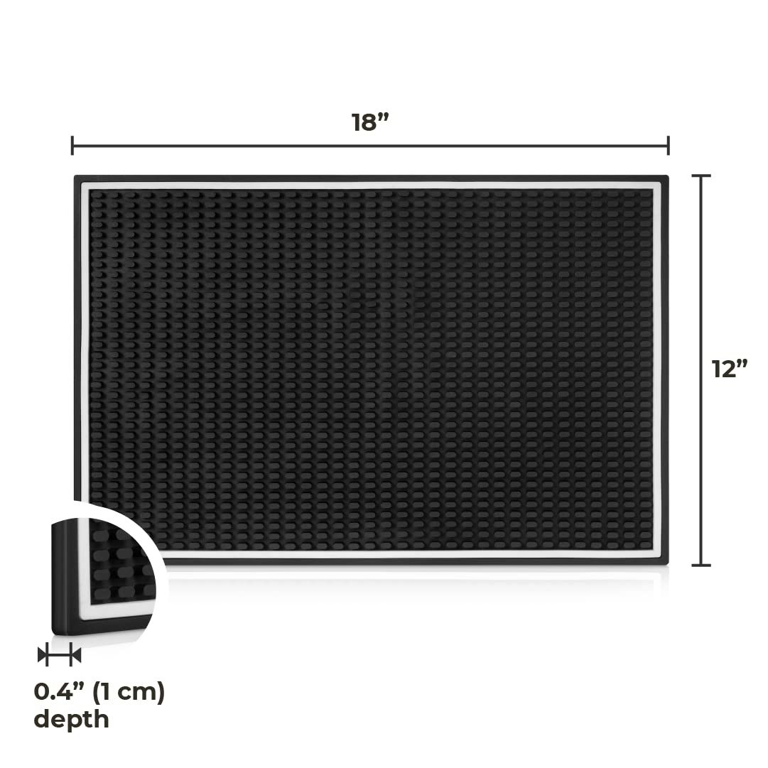 Bar Mat Modern And Durable- Service Bar Mat For Spills view 3