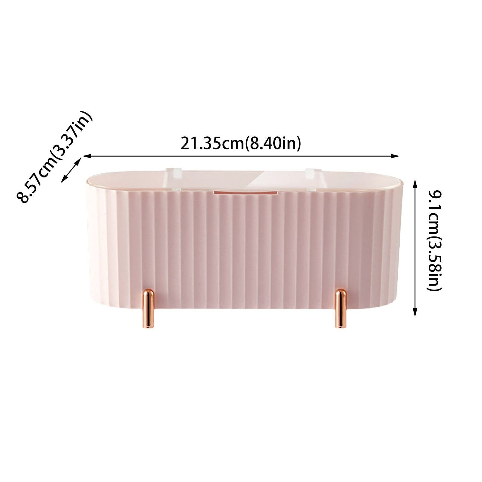 Acrylic Small Bathroom Organizer For Makeup Toothpicks With Drawers For