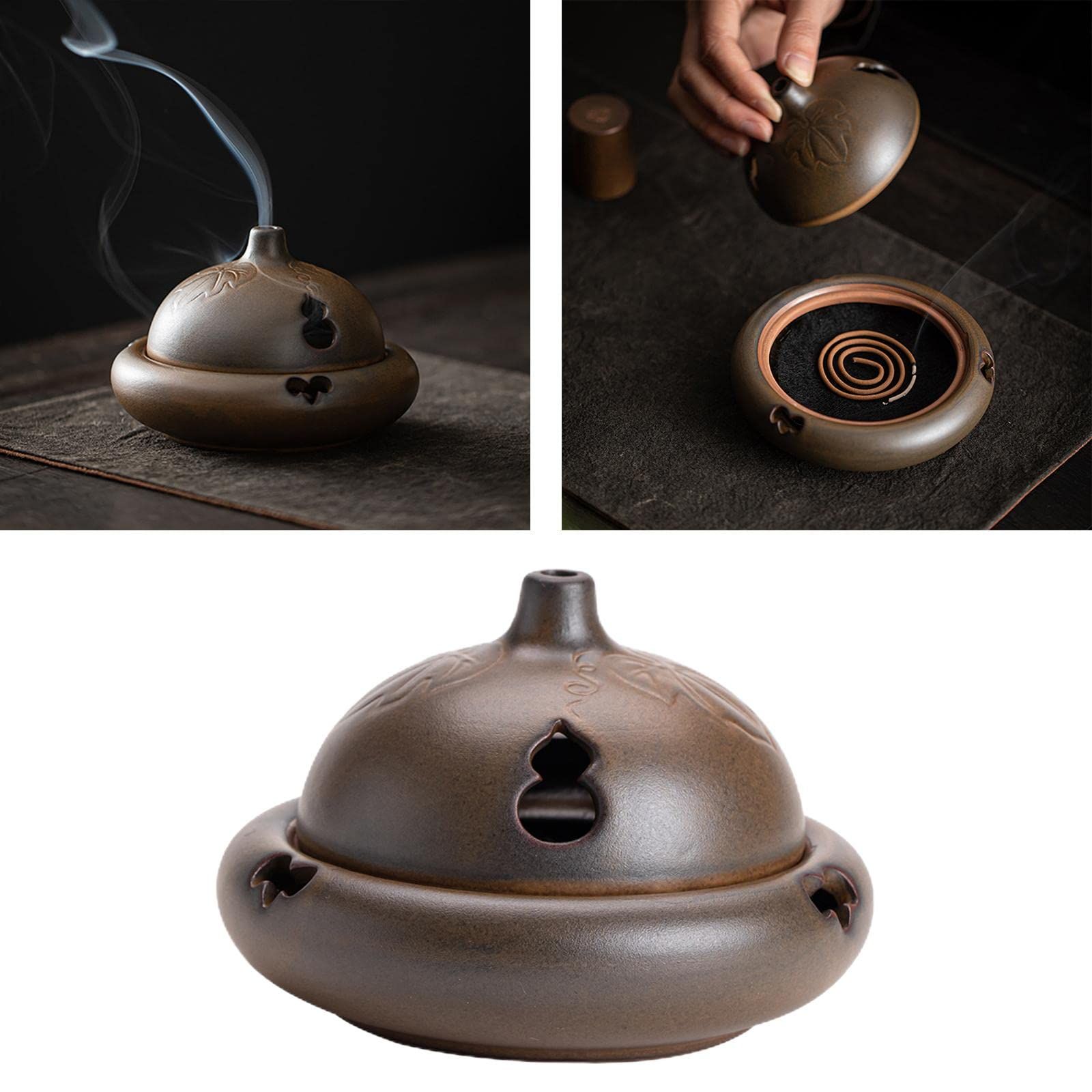 Home Incense Holders Burner Incense Burner Household Indoor Aromatherapy view 3