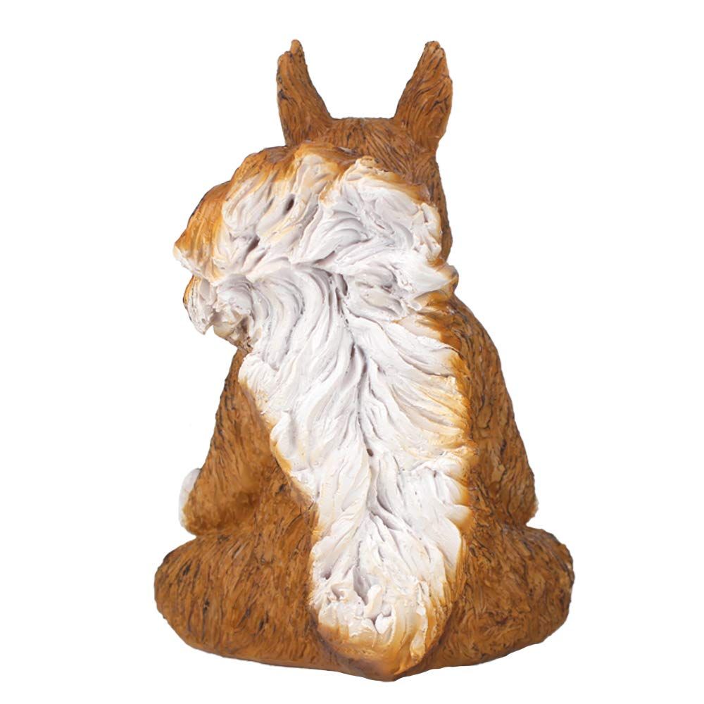 Meditating Zen Yoga Squirrel Garden Decorations Statues Indoor Outdoor Hand