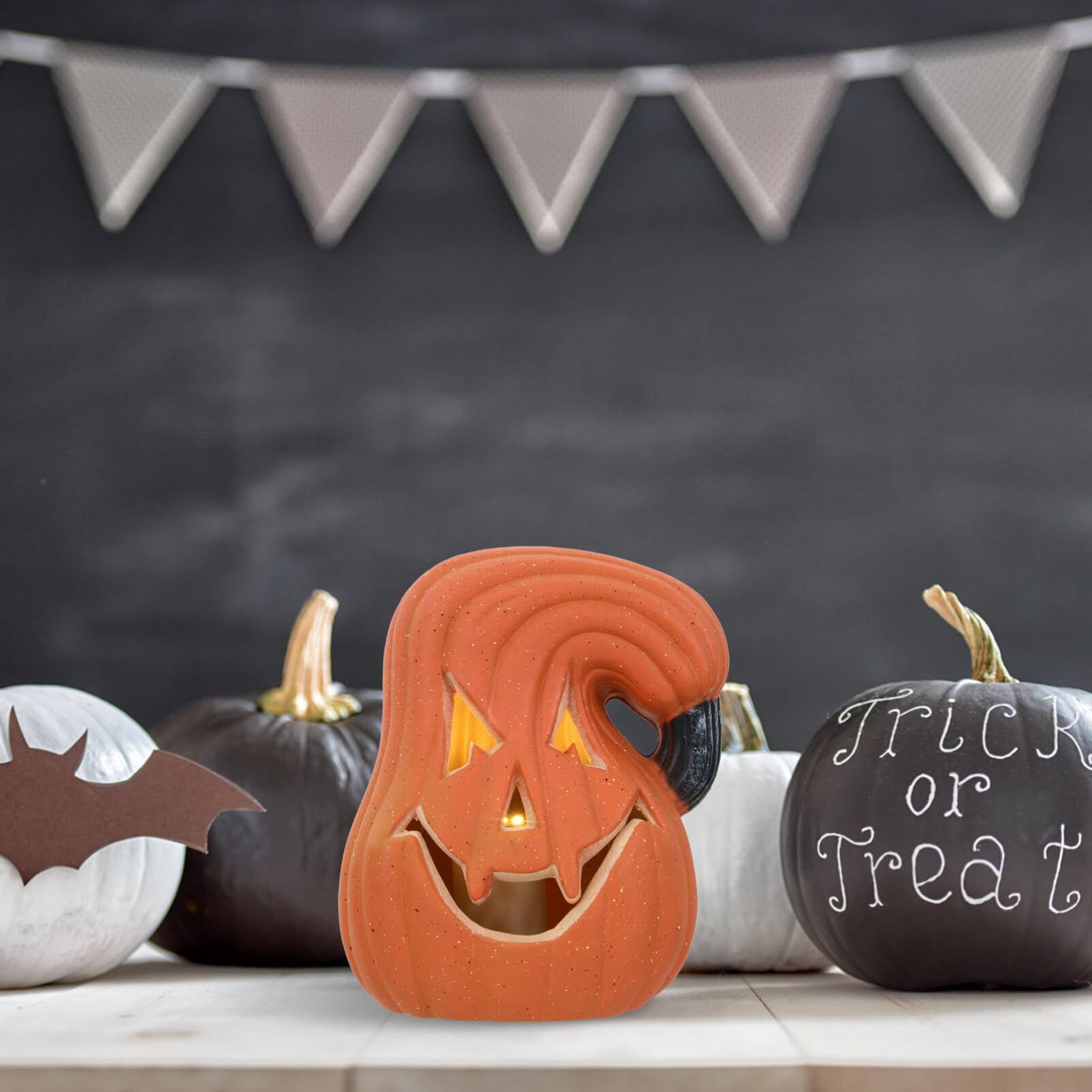 Lantern Lights Halloween Pumpkin Halloween Lights Decorative Pumpkin Halloween view 2