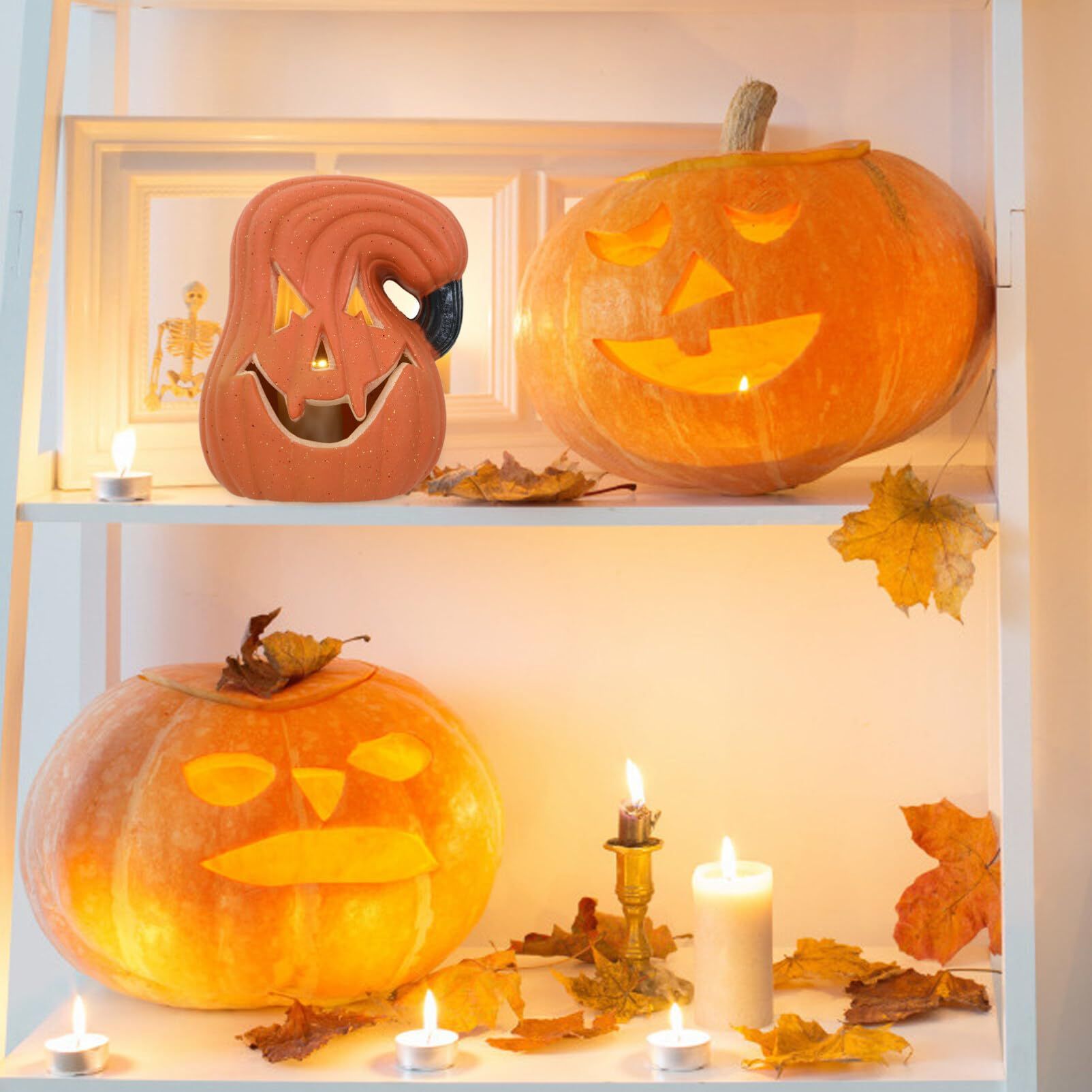 Lantern Lights Halloween Pumpkin Halloween Lights Decorative Pumpkin Halloween view 4