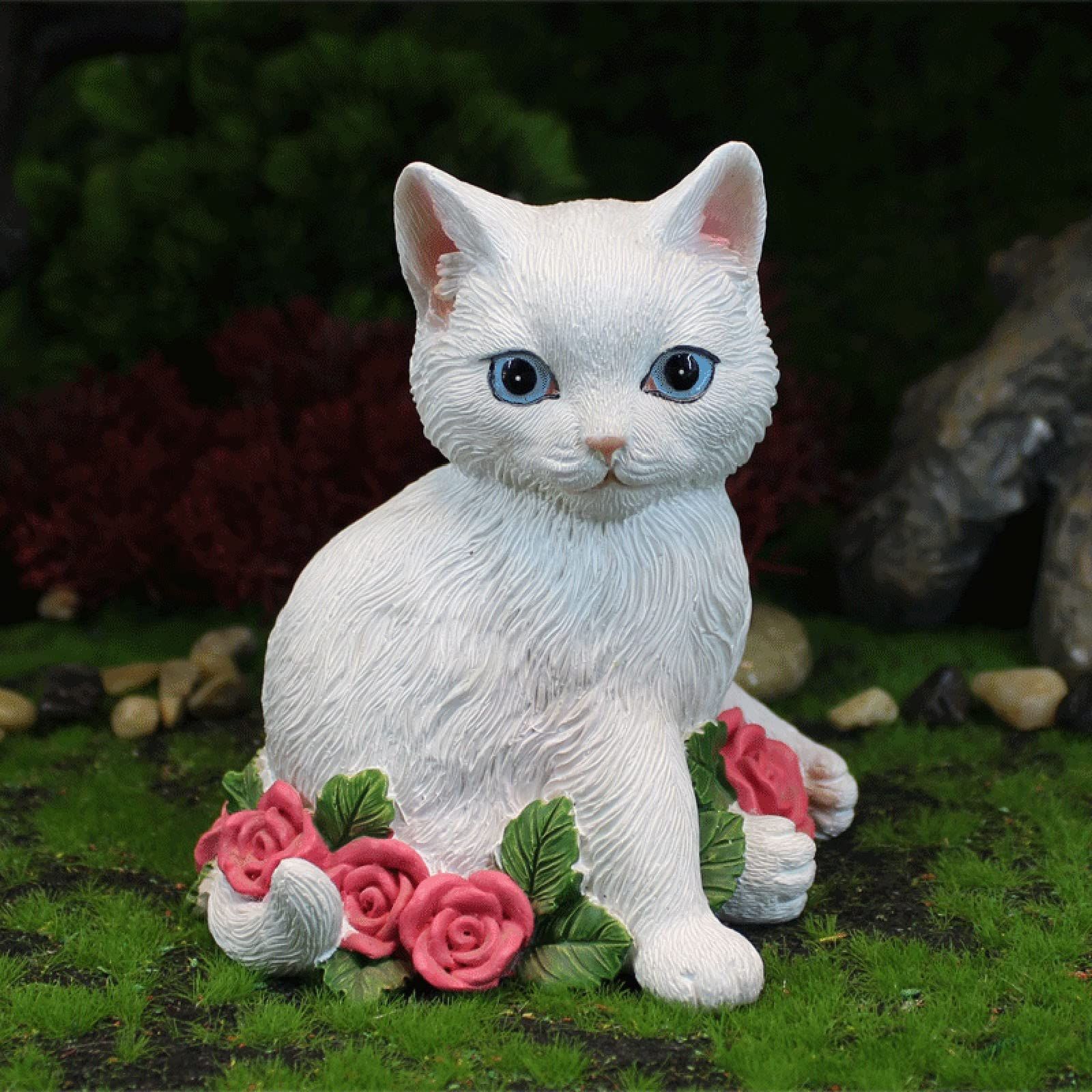 Ornament Exchange Holiday Lover Resin Commemorative Crafts Decorations Cat view 4