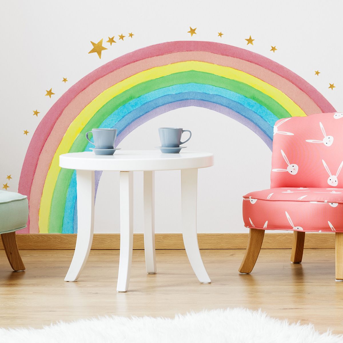Wall Sticker Decoration DIY Colorful Decorative Wall Decals Art Decal for Home view 2
