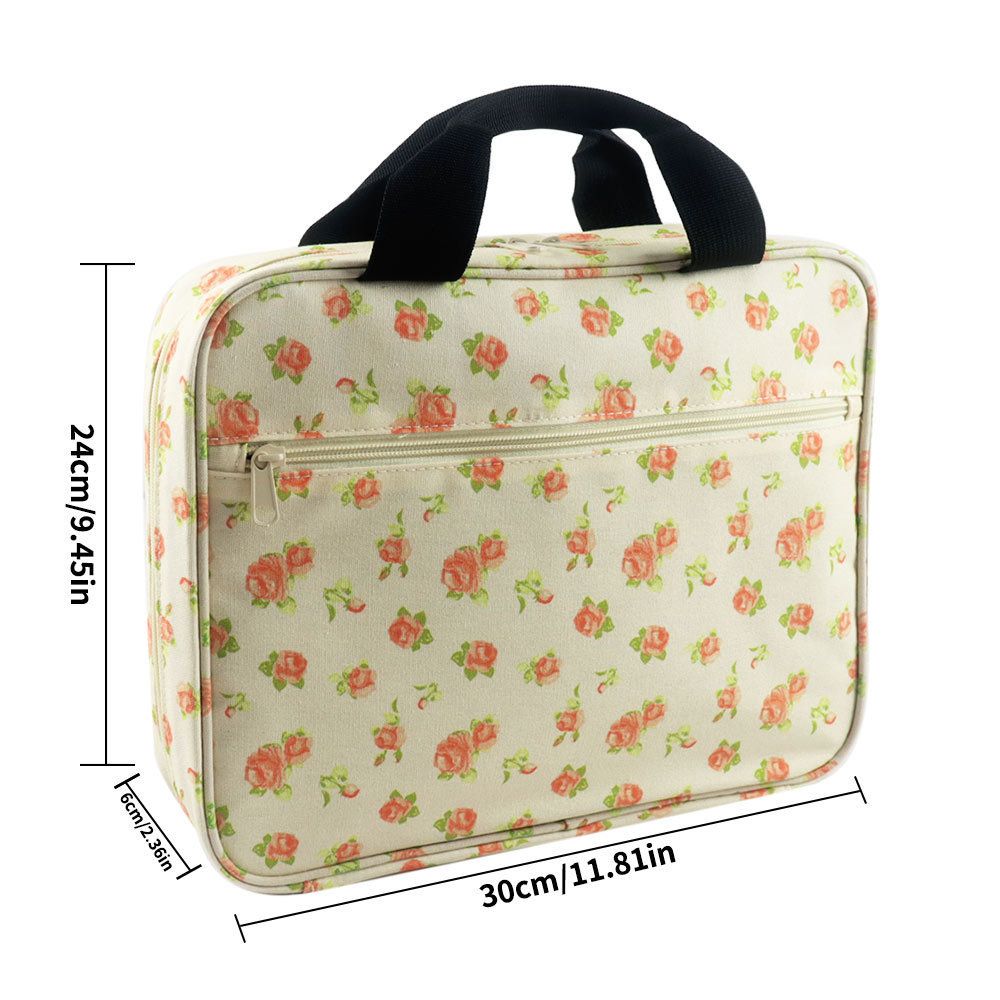 Embroidery Kits Storage Bag Accessories with Multiple Pockets Pouch Container view 4