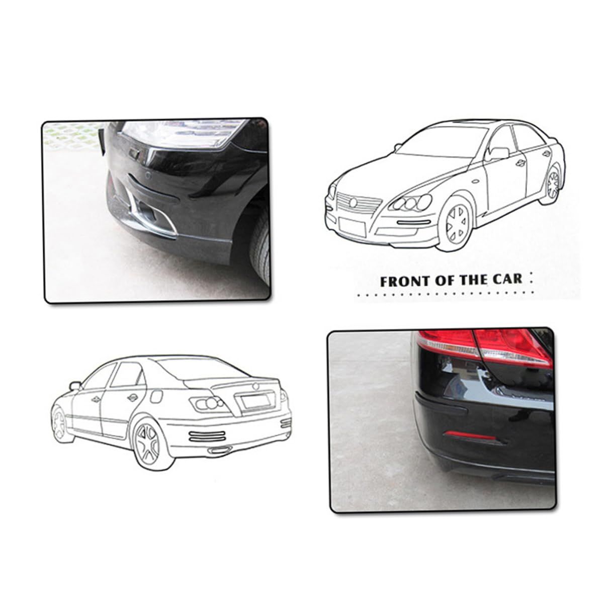 Car Anti-Scratch Protetor Car Auto Accessories Auto Accessories for Cars Car view 2